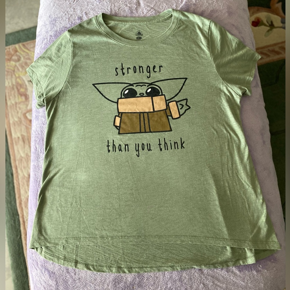 Star Wars Stronger Than You Think Slub tshirt